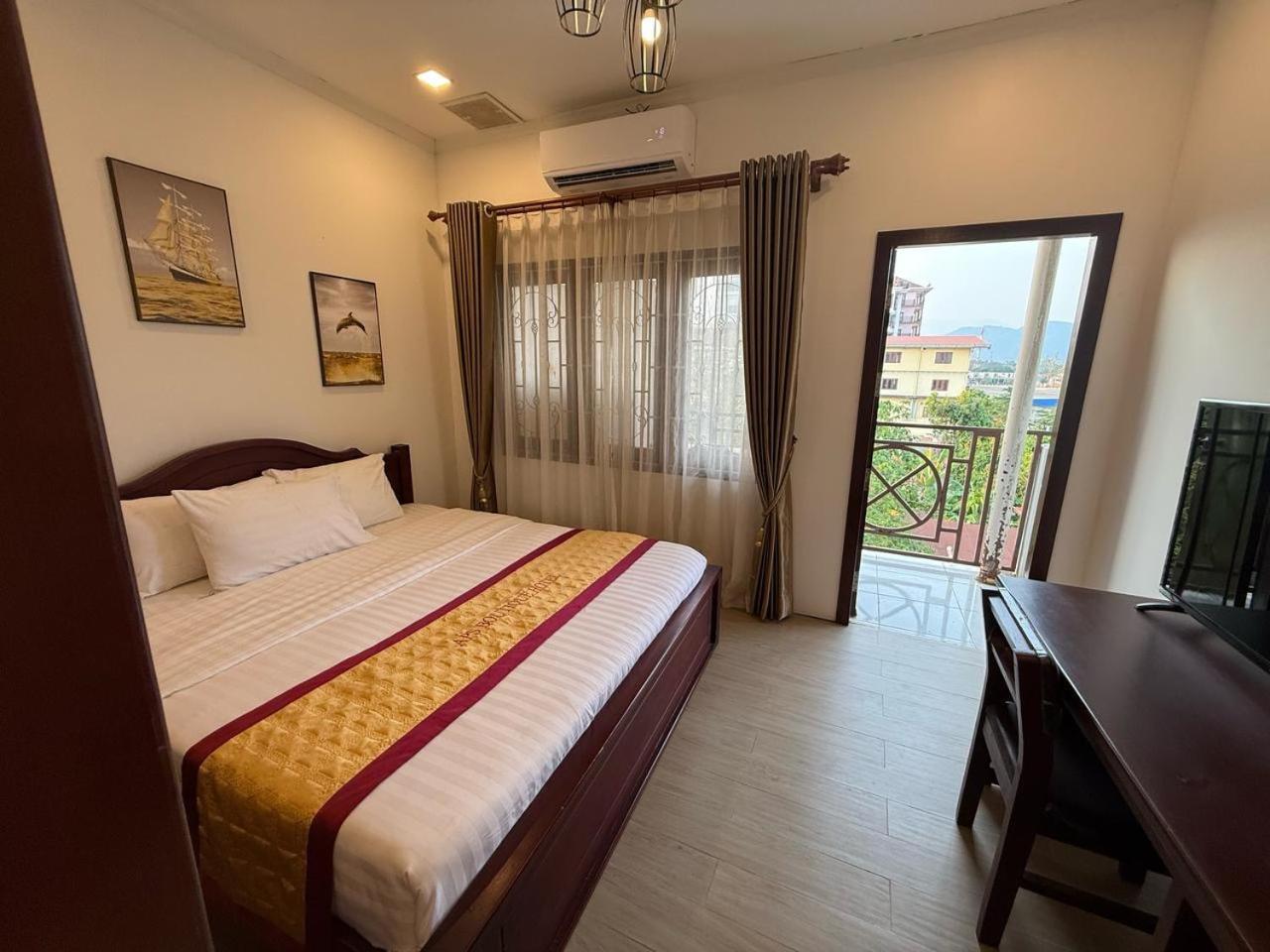 A P S Moutain View Hotel Vang Vieng Dış mekan fotoğraf